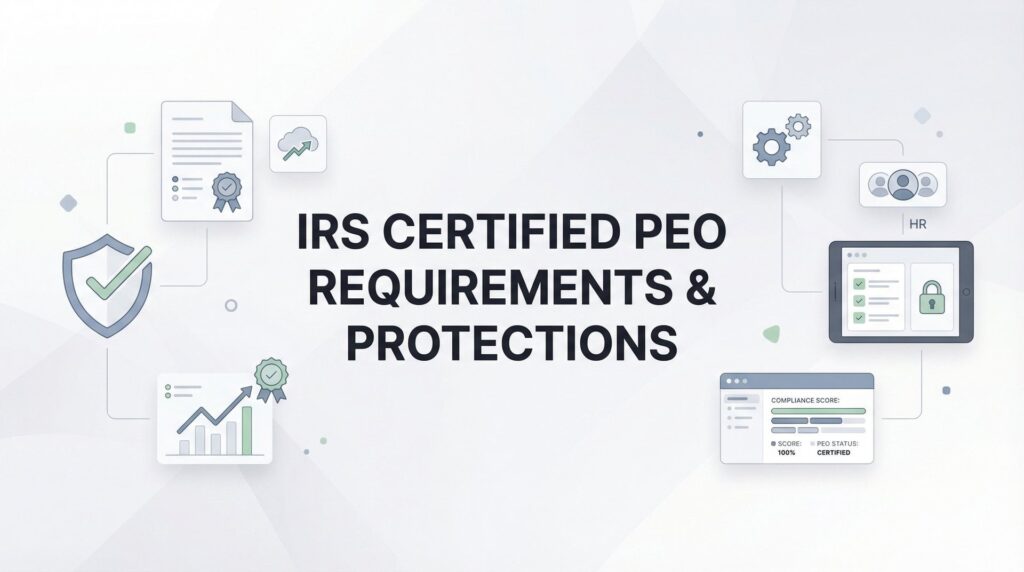 IRS Certified PEO Requirements & Protections: What Business Owners Actually Need to Know