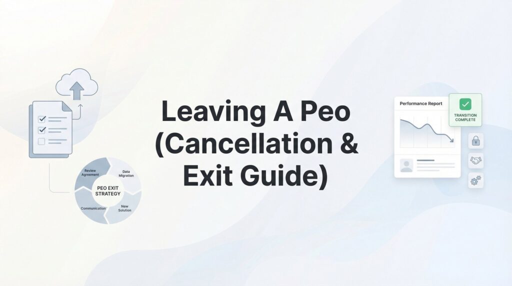 How to Leave Your PEO: A Step-by-Step Exit and Cancellation Guide