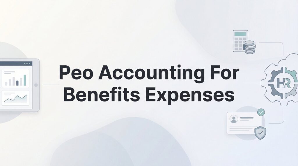 How to Track and Account for Benefits Expenses Under a PEO Arrangement