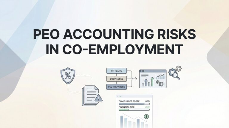 PEO Accounting Risks in Co-Employment: What Business Owners Actually Need to Know