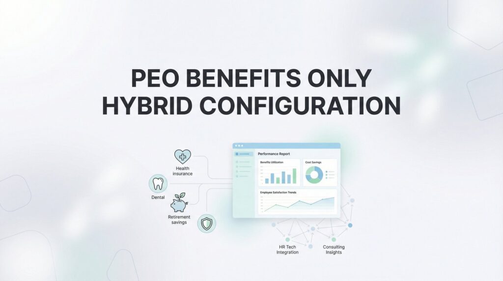 PEO Benefits-Only Hybrid Configuration: When to Keep Payroll In-House