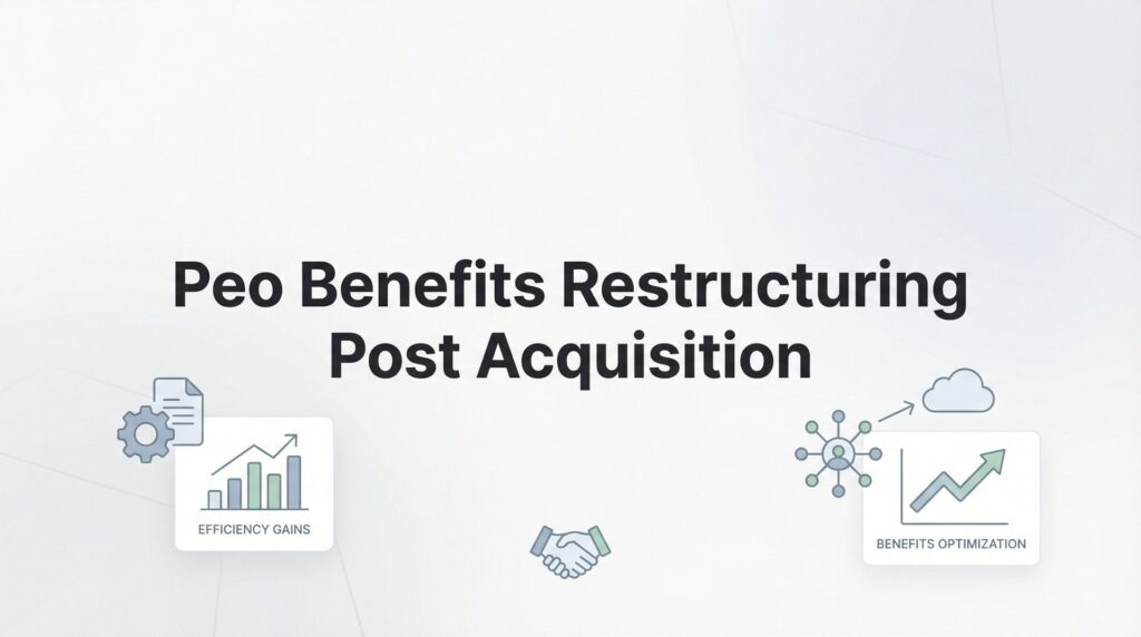 How to Restructure PEO Benefits After an Acquisition: A Step-by-Step Guide