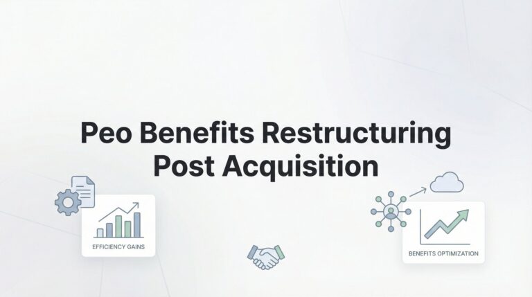 How to Restructure PEO Benefits After an Acquisition: A Step-by-Step Guide