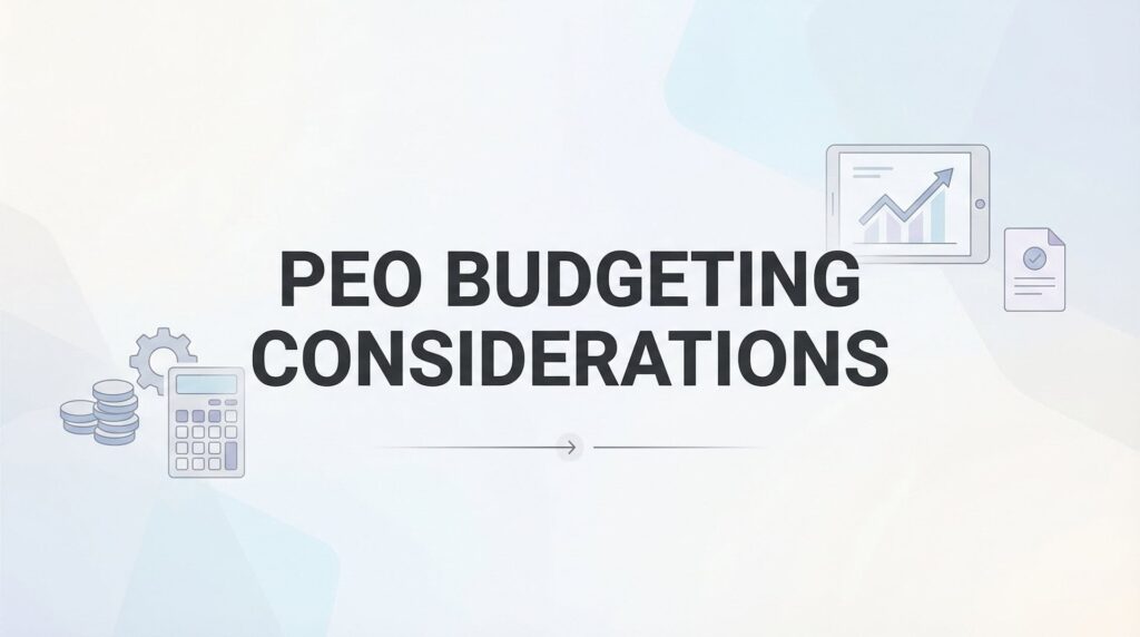 7 PEO Budgeting Considerations That Prevent Costly Surprises