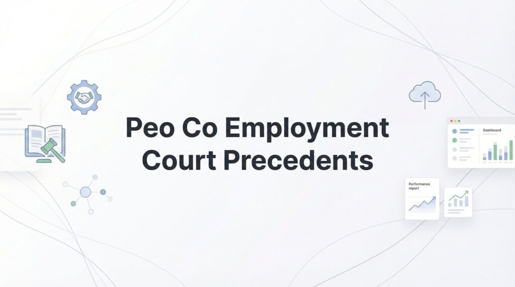 7 Court Precedents Every Business Owner Should Know Before Signing a PEO Agreement
