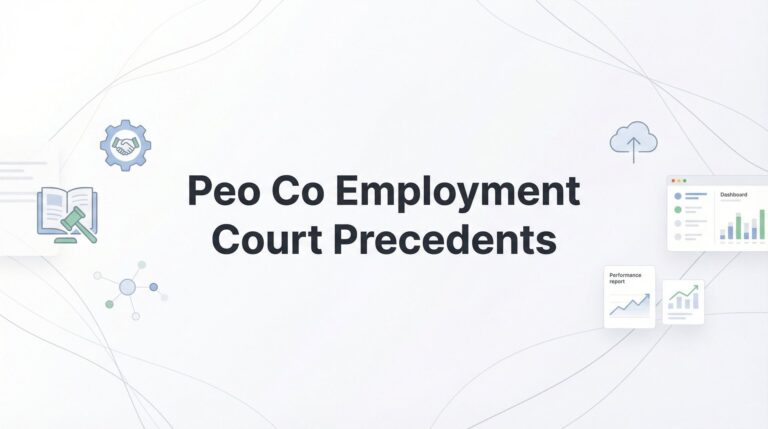 7 Court Precedents Every Business Owner Should Know Before Signing a PEO Agreement