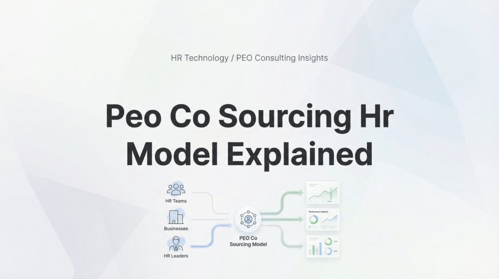 PEO Co-Sourcing HR Model Explained: When Shared Responsibility Makes Sense
