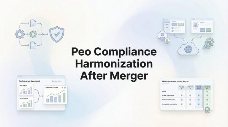 PEO Compliance Harmonization After Merger: A Practical Roadmap for HR Leaders