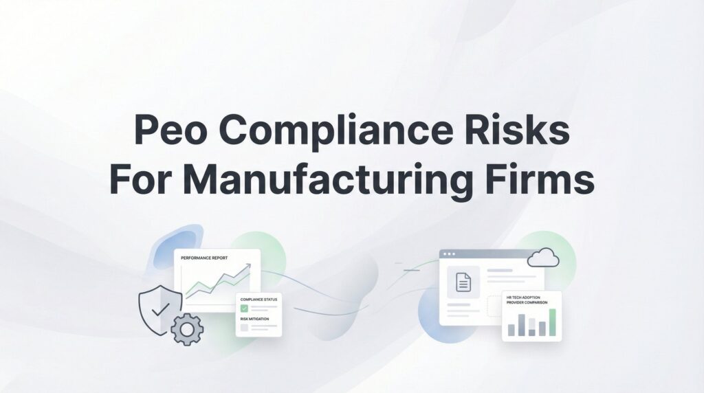 7 PEO Compliance Risks Manufacturing Firms Can’t Afford to Ignore