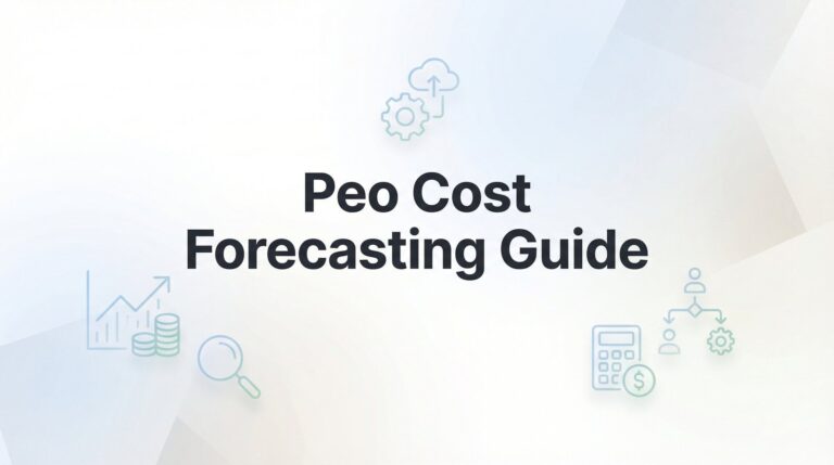 How to Forecast Your PEO Costs: A Practical Step-by-Step Guide