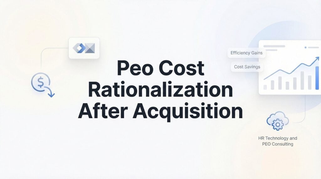 How to Rationalize PEO Costs After an Acquisition: A Step-by-Step Guide