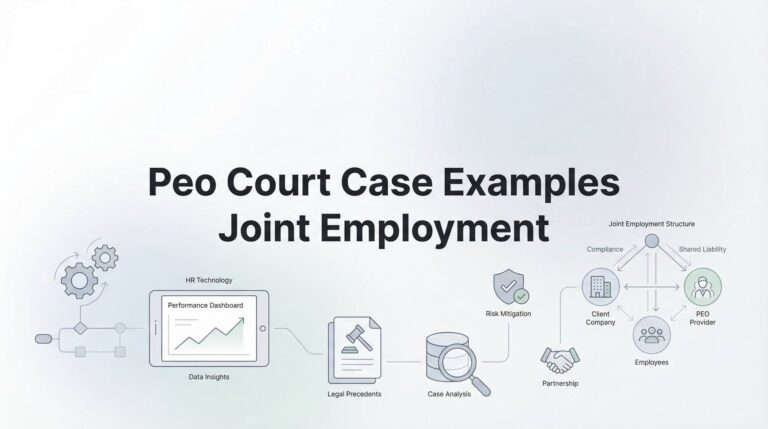 7 Lessons from PEO Joint Employment Court Cases Every Business Owner Should Know