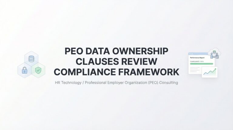 7 Essential Steps to Review PEO Data Ownership Clauses for Compliance