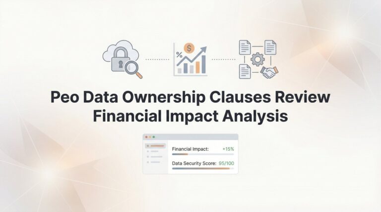 7 Ways to Review PEO Data Ownership Clauses for Financial Impact