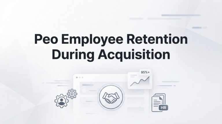 7 Proven Strategies to Retain Employees When Your PEO Gets Acquired