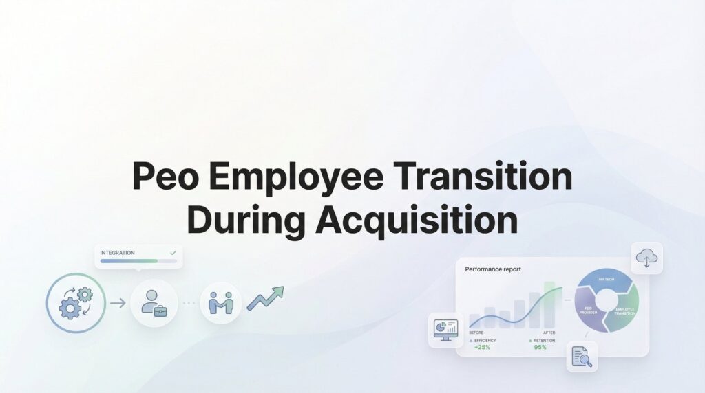 How to Transition Employees During a PEO Acquisition: A Practical Step-by-Step Guide