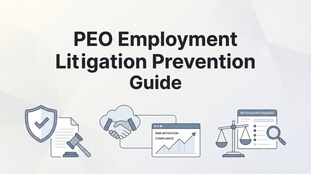 How to Use Your PEO to Prevent Employment Litigation: A Practical 6-Step Guide