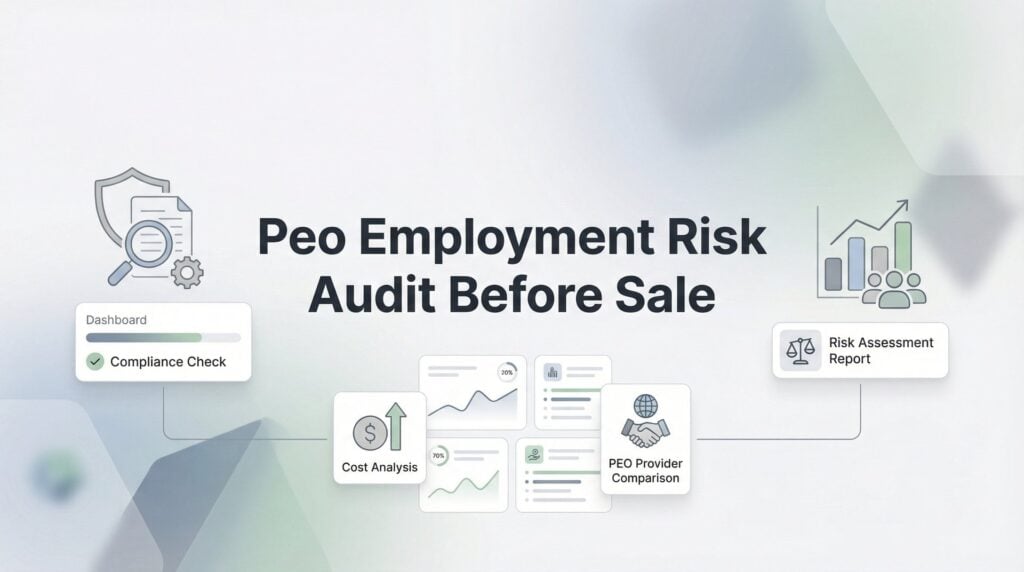 How to Conduct a PEO Employment Risk Audit Before Selling Your Business