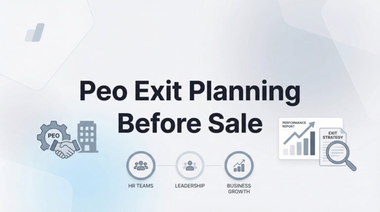 How to Exit Your PEO Before Selling Your Business: A Step-by-Step Timeline