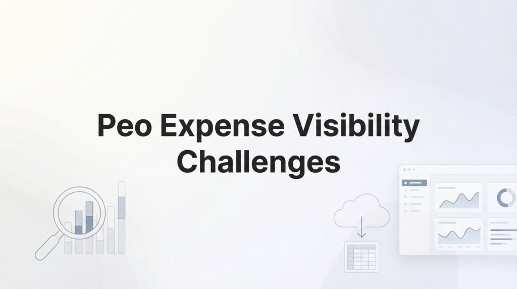 PEO Expense Visibility Challenges: Why Your Invoices Don’t Tell the Whole Story