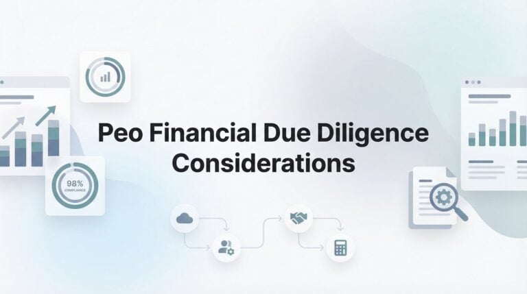 7 PEO Financial Due Diligence Considerations Before You Sign