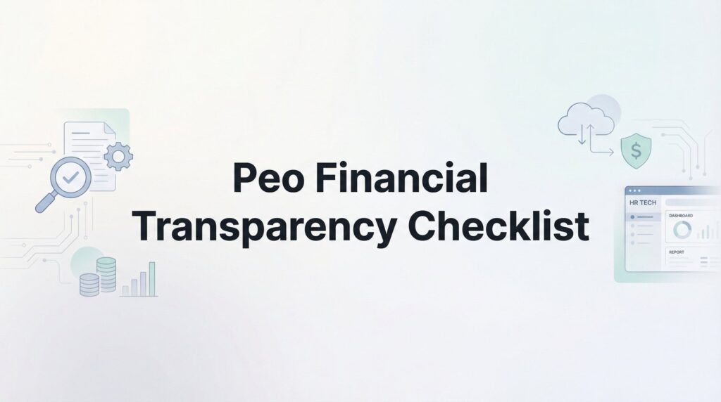 8 Essential Checkpoints for PEO Financial Transparency