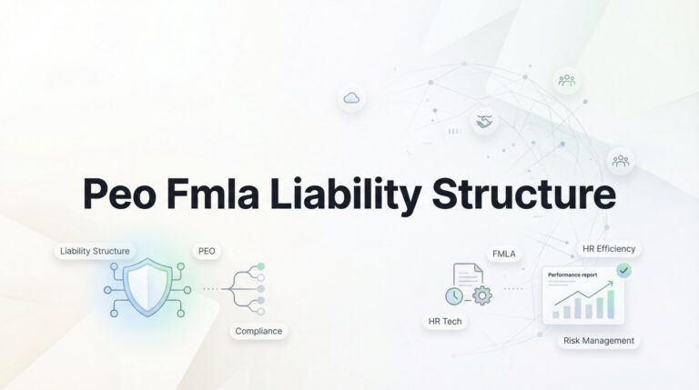 PEO FMLA Liability Structure: Who’s Actually on the Hook When Leave Goes Wrong