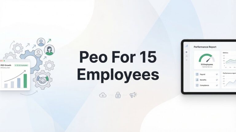PEO for 15 Employees: When It Makes Sense and When It Doesn’t