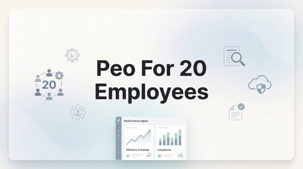PEO for 20 Employees: 7 Strategies to Maximize Value at This Headcount