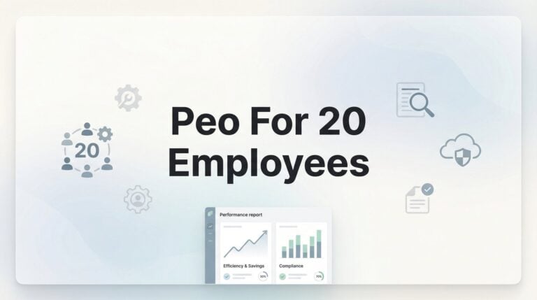 PEO for 20 Employees: 7 Strategies to Maximize Value at This Headcount