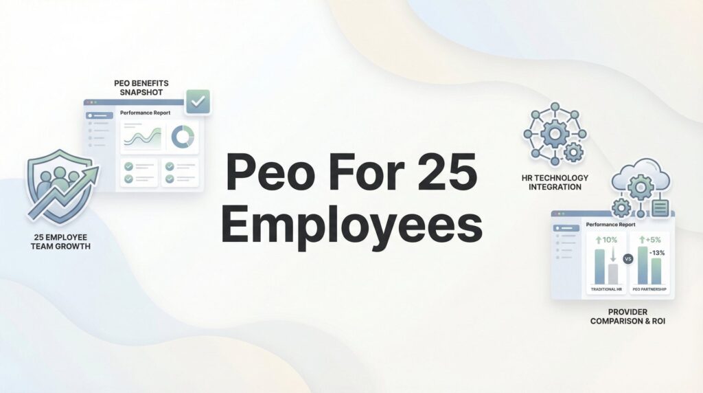 PEO for 25 Employees: When It Makes Sense and What to Expect