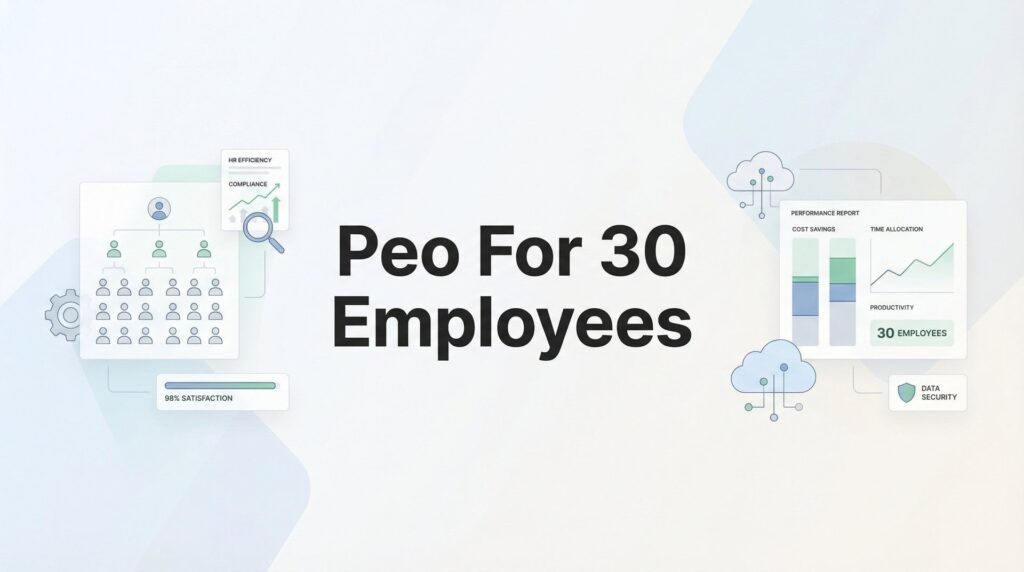 7 Smart Strategies for Choosing a PEO at 30 Employees