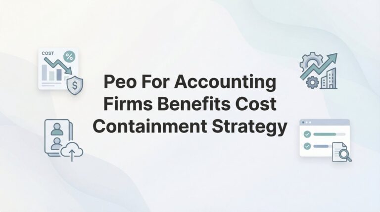 7 Cost Containment Strategies for Accounting Firms Using a PEO