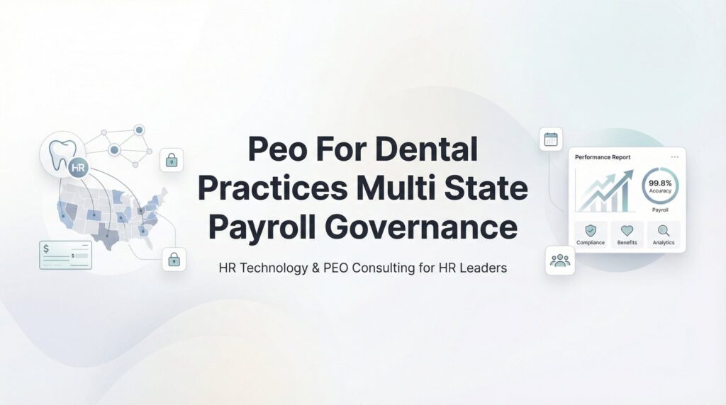 PEO for Dental Practices: Managing Multi-State Payroll and Governance Compliance