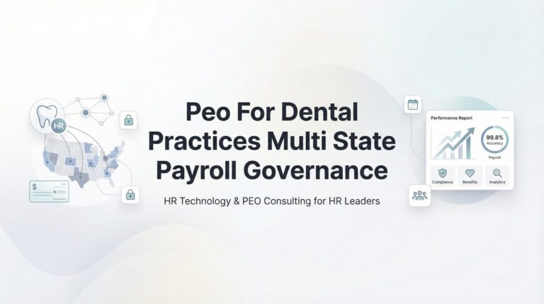 PEO for Dental Practices: Managing Multi-State Payroll and Governance Compliance