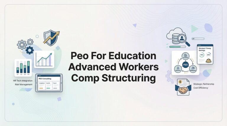 How to Structure Workers Comp for Education Employees Through a PEO: A Practical Guide