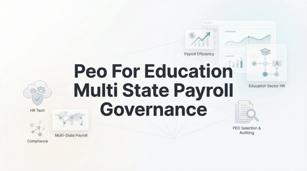 PEO for Education: Navigating Multi-State Payroll Governance When Your Staff Spans State Lines