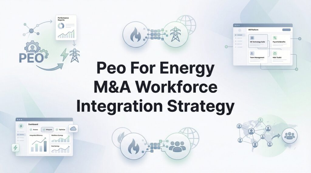 How to Build a PEO-Backed Workforce Integration Strategy for Energy M&A Deals