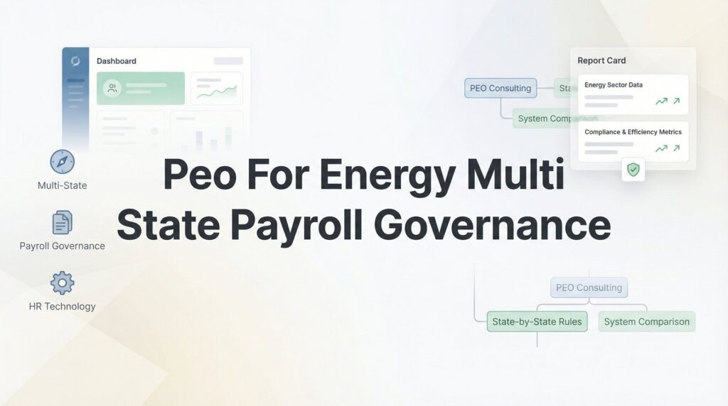 PEO for Energy Companies: Managing Multi-State Payroll Governance Across Complex Operations