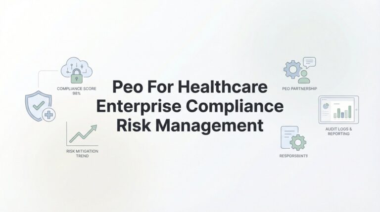 PEO for Healthcare Enterprise Compliance Risk Management: What Actually Works