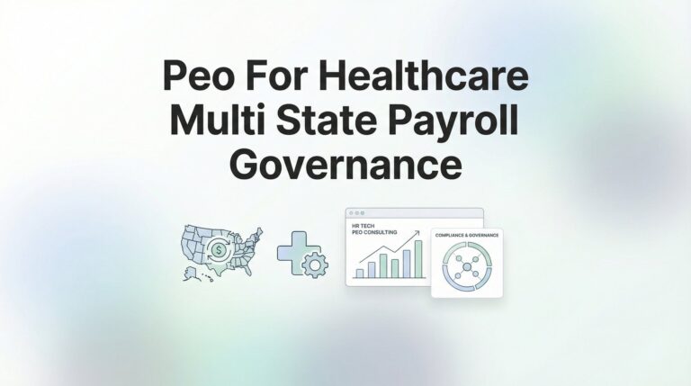 PEO for Healthcare Multi-State Payroll Governance: Managing Compliance Across State Lines