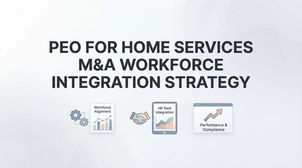 How to Build a PEO-Based Workforce Integration Strategy for Home Services M&A