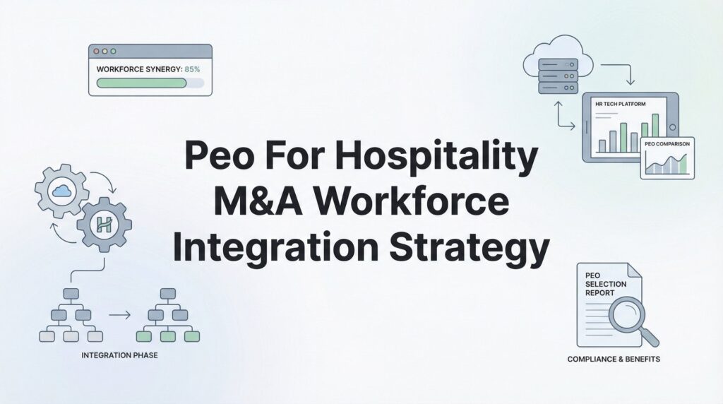 How to Build a PEO-Based Workforce Integration Strategy for Hospitality M&A Deals