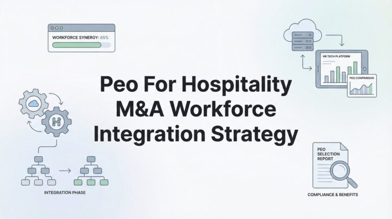 How to Build a PEO-Based Workforce Integration Strategy for Hospitality M&A Deals
