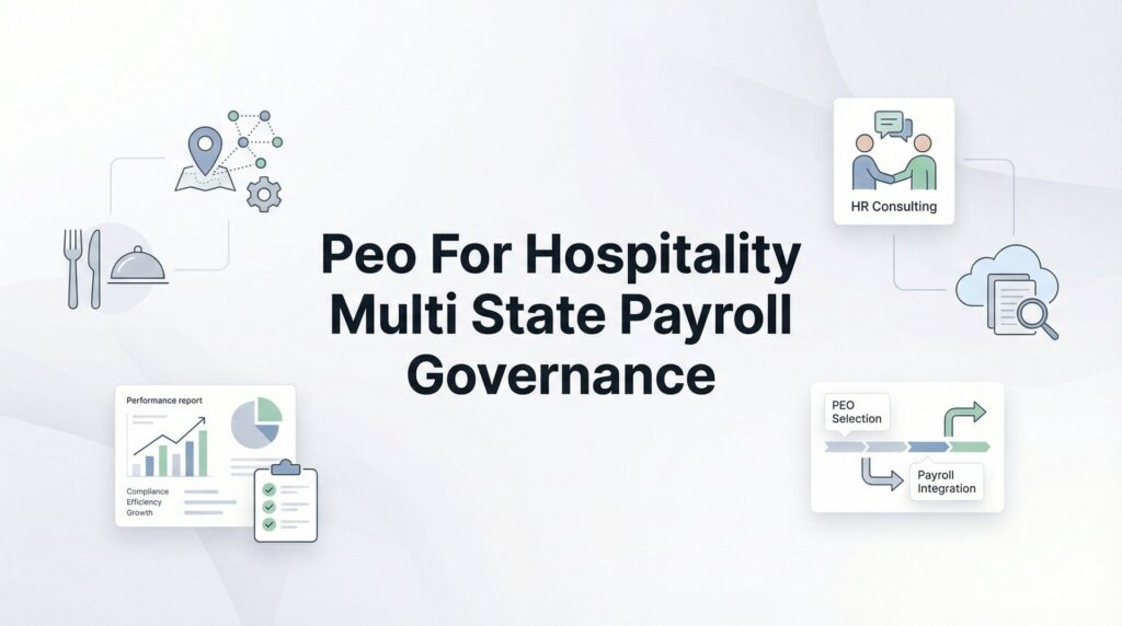 PEO for Hospitality Multi-State Payroll Governance: A Practical Guide