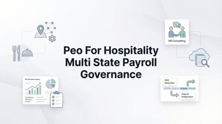 PEO for Hospitality Multi-State Payroll Governance: A Practical Guide