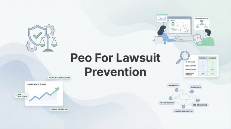 PEO for Lawsuit Prevention: How Co-Employment Reduces Your Legal Exposure