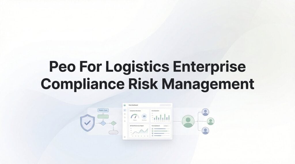 PEO for Logistics Enterprise Compliance Risk Management: What Actually Matters