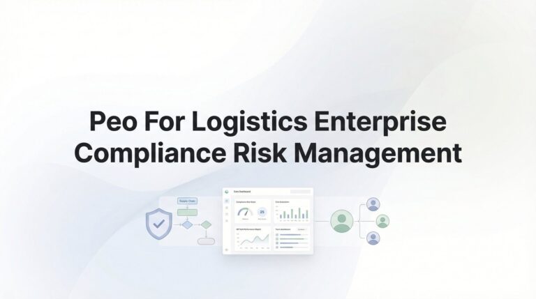 PEO for Logistics Enterprise Compliance Risk Management: What Actually Matters