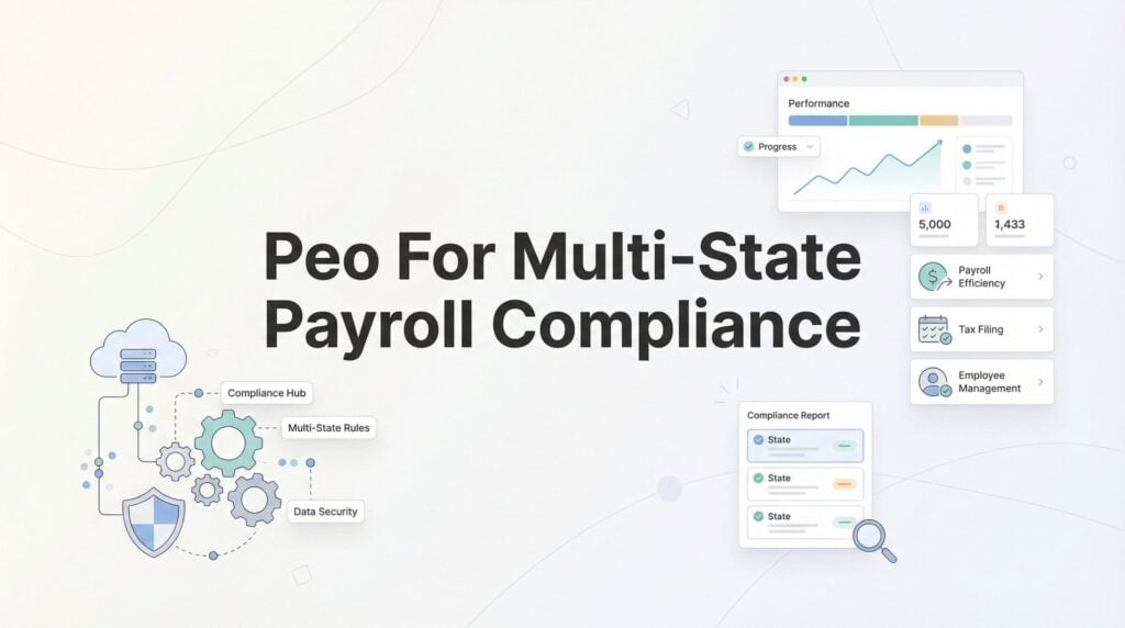 PEO for Multi-State Payroll Compliance: How Co-Employment Solves Your Cross-Border Tax Headaches